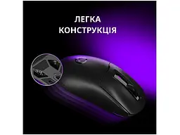 Миша Lorgar MSA10W Black (LRG-MSA10W-BK) - мініатюра 3
