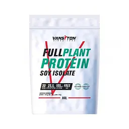 Протеїн Full Plant Protein Soy Isolate, 900 грам Лісовий горіх Vansiton fit0014059