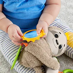 М'яка іграшка-підвіска Fisher-Price Лінивець (FXC31) - мініатюра 5
