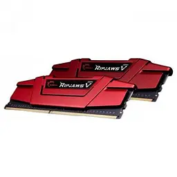 Модуль пам'яті для комп'ютера DDR4 8GB (2x4GB) 2400 MHz RIPJAWS V RED G.Skill (F4-2400C17D-8GVR) - мініатюра 3