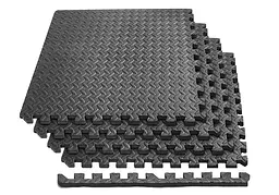 Татамі мат EasyFit SwallowTail-2 4 шт (60х60х2 см) пазл ластівчин хвіст з бортиком