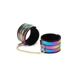 БДСМ-набір Liebe Seele Vivid Rainbow 8 Pieces Set, 8 аксесуарів, екошкіра на оксамитовій основі - мініатюра 9
