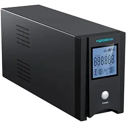 ДБЖ Marsriva MR-UF600P-H, 600ВА/360Вт, чиста синусоїда змінного струму, без АКБ, 12B - мініатюра 3