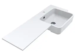 Умивальник Miraggio Fontana R глянсовий Білий 0000520
