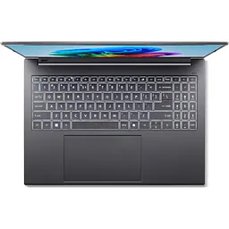 Ноутбук Acer Aspire 16 AI OLED A16- 52M- 70B8 Intel Core Ultra 7 256 В до 4, 8 ГГц, 16 дюймів WUXGA+, OLED, 120 Гц, 16 ГБ LPDDR5X, 1 ТБ SSD, Intel Arc, сталевий сірий - мініатюра 6