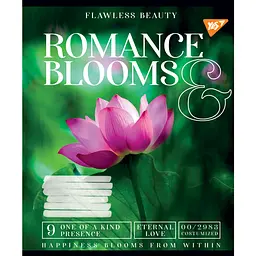 Набір зошитів Yes Romance Blooms A5 в клітинку 36 листів 15 шт. - мініатюра 3