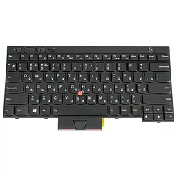 Клавіатура для ноутбука LENOVO (Thinkpad: T430 T430i T430S T530 T530I X230 X230i X230S) rus чорний підсвічування клавіш