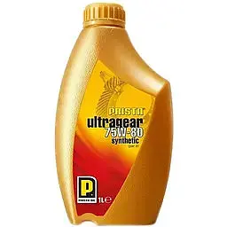 Трансмісійна олива Prista Gl-5 Ultragear 75W-80 Synthetic 1 л