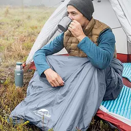 Спальник Naturehike Summer LW180 (NH21MSD09) +15°C - лівий - 190см - зелений - мініатюра 4