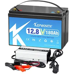 Акумулятор Kepworth LiFePO4 12V (12.8V/180Ah/2160Wh) (KW-12-180) [113736] - мініатюра 2
