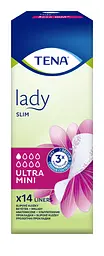 Урологічні прокладки Tena Lady Slim Ultra Mini, 14 шт. - мініатюра 2