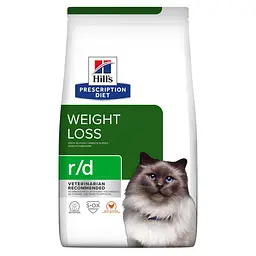 Сухий корм Hill's Prescription Diet r/d для котів для зниження ваги з куркою 1.5 кг