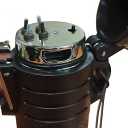 Ліхтар акумуляторний Arexes AR-8806 ручний світлодіодний з електроімпульсною запальничкою micro USB 3 режими 105×30 мм - мініатюра 7