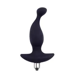 Анальна пробка - Black Mont Vibrating Vibro T1 6.1" - мініатюра 3