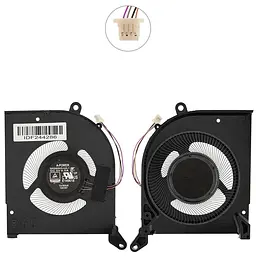 Вентилятор для ноутбука MSI (GS66, MS-16V1) (CPU FAN)