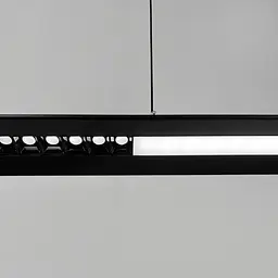 Лінійний LED світильник у чорному корпусі 120 см | Line F | Арт. H39L-1200 BK - мініатюра 4
