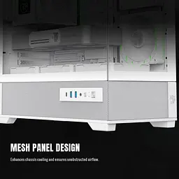 Корпус GameMax Vista 2 M Tempered Glass без БЖ White (VISTA 2 MW) Без БП - мініатюра 12