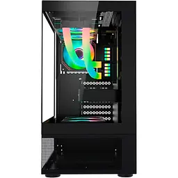 Корпус 1stPlayer Mi7-A-2F2R-1F2 Black [101546] - мініатюра 3
