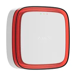 Бездротовий адресний пожежний оповіщувач світловий Ajax EN54 FireProtect (VAD) Jeweller White (26-00655) - мініатюра 2