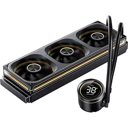 СВО Jonsbo TH-360 Black (Intel LGA 1200/115X/17XX/1851; AMD AM4/AM5) (TH-360 Black) - мініатюра 5