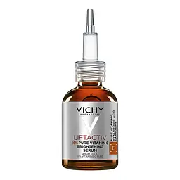 Сироватка для обличчя Vichy Liftactiv з вітаміном C 16% для освітлення тону шкіри та розгладжування ліній зневоднення 20 мл