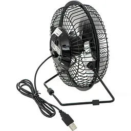 Вентилятор Mesko MS 7322 настільний/ USB/ 4,5Вт/ D=15см/ чорний - мініатюра 7