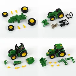 Іграшковий трактор-навантажувач Klein John Deere (3903) - мініатюра 3