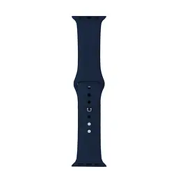 Ремінець Silicone Apple Watch 42/44/45/46/49 mm Cosmos Blue (46) (35) - мініатюра 2