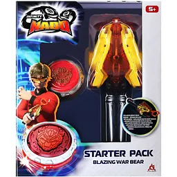 Дзиґа Auldey VI Starter Pack Палаючий Бойовий Ведмідь Blazing War Bear Infinity Nado det0018487