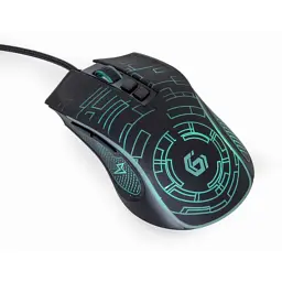 Мишка Gembird MUSG-RGB-01 USB Black (MUSG-RGB-01) - мініатюра 3