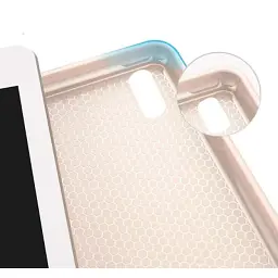 Чохол до планшета BeCover Tri Fold Soft TPU Silicone Apple iPad 9.7 2017/2018 A1822/A1823/A1893/A1954 Pink (708513) - мініатюра 3
