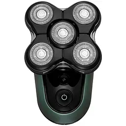 Електробритва для голови Remington Ultimate Series RX7 роторна чорно-зелена (XR1600) - мініатюра 2