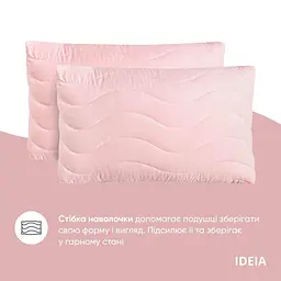 Набір Ideia Tropical ковдра 200х220 + 2 подушки 50х70 всесезенний пудра 8-32436*001 - мініатюра 7