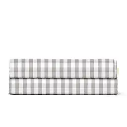 Євро простирадло 220х240 TAUPE CHECK COSAS (4822052403136)