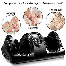 Універсальний електромасажер для ніг і стоп Shiatsu Foot Massager роликовий - мініатюра 3