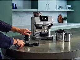 Ріжкова кавоварка еспресо Delonghi La Specialista Touch Espresso EC 9455.M - мініатюра 7