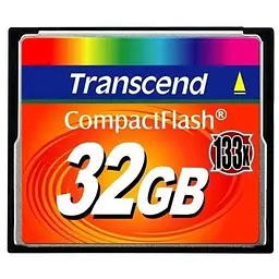 Карта пам'яті Transcend Compact Flash 32GB 133X (TS32GCF133)