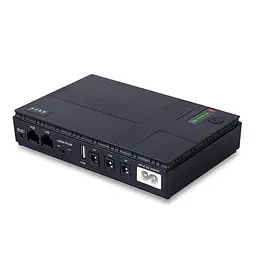 Джерело безперебійного живлення для роутерів/комутаторів DC1018P DC UPS 10400 mAh Чорний (2020000426844)
