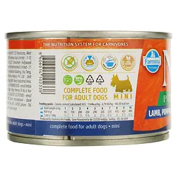 Вологий корм для дорослих собак міні-порід Farmina N&D Grain Free Pumpkin Lamb, Pumpkin&Blueberry Adult Mini, гарбуз, ягня та чорниця, 140 г - мініатюра 4