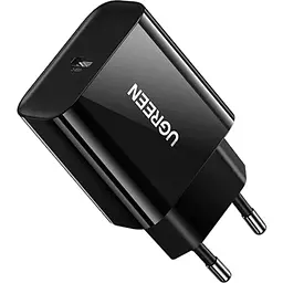Мережевий зарядний пристрій Ugreen CD137 20W Black (10191) [99264]
