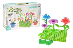 Конструктор 157 "Квіти" 86 деталей р.31,4x9,3x21см YG Toys
