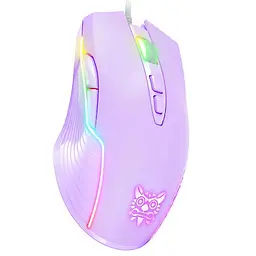 Миша Onikuma Gaming CW905 рожева дротова з підсвіткою - мініатюра 10