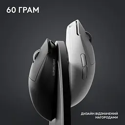 Миша комп'ютерна Logitech G Pro X Superlight 2 Lightspeed Wireless Black (910-006630, 910-006632) - мініатюра 8