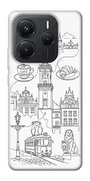 TPU чохол Demsky Lviv spirit для Xiaomi Redmi Note 14 5G
