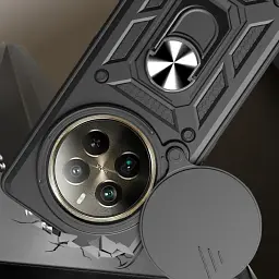 Панель BeCover Military для Realme 12 4G Black (712174) - мініатюра 4