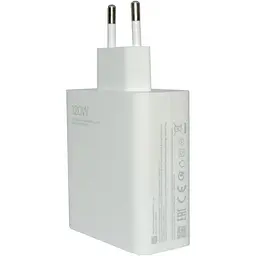 Мережевий зарядний пристрій Xiaomi HyperCharge 120W + Сable USB-A - USB-C White (BHR9462EU) [126898] - мініатюра 2