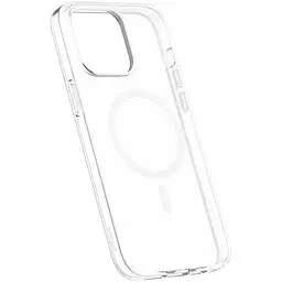 Чохол Vokamo Glacier для iPhone 15 з магнітом білий матовий - мініатюра 2