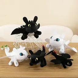 Фігурка How to Train Your Dragon Toothless Як приручити дракона Беззубик м'яка іграшка 27 см (ST HTYD LF 27) - мініатюра 5
