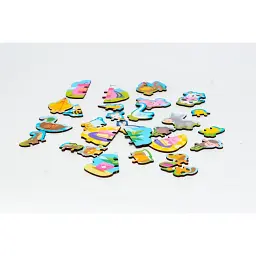 Дерев'яний магнітний пазл PuzzleOK Тваринки 29 елементів Puz-22930 - мініатюра 3