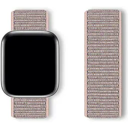 Ремінець DK CDK для Apple Watch 42mm (Series 10) Nylon Sport Loop (08883) (pink sand) - мініатюра 2
